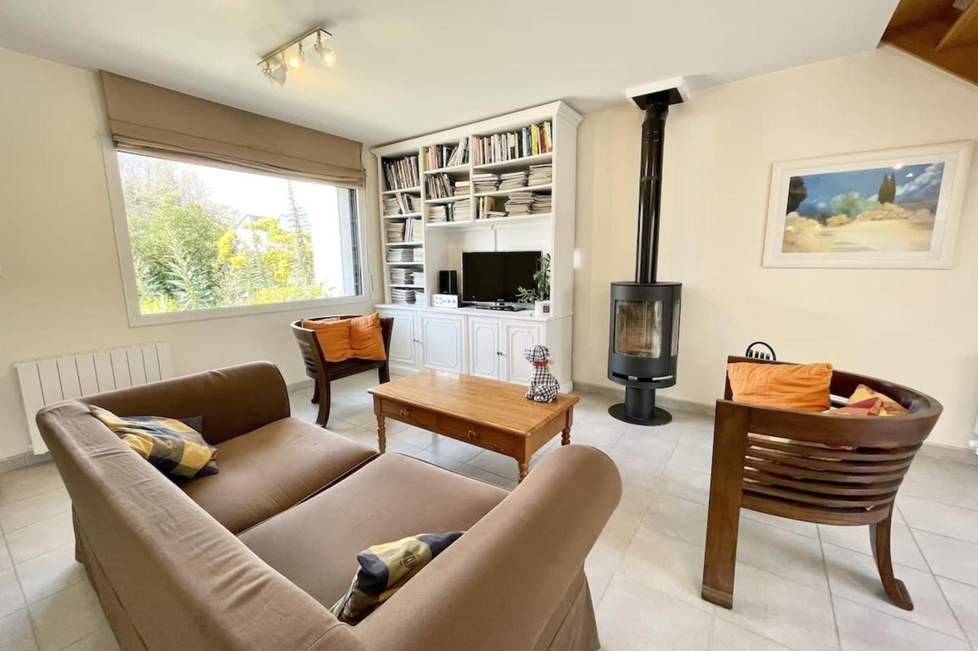 Jolie Maison Moderne A 200M Du Port De Lomener Ploemeur Eksteriør bilde