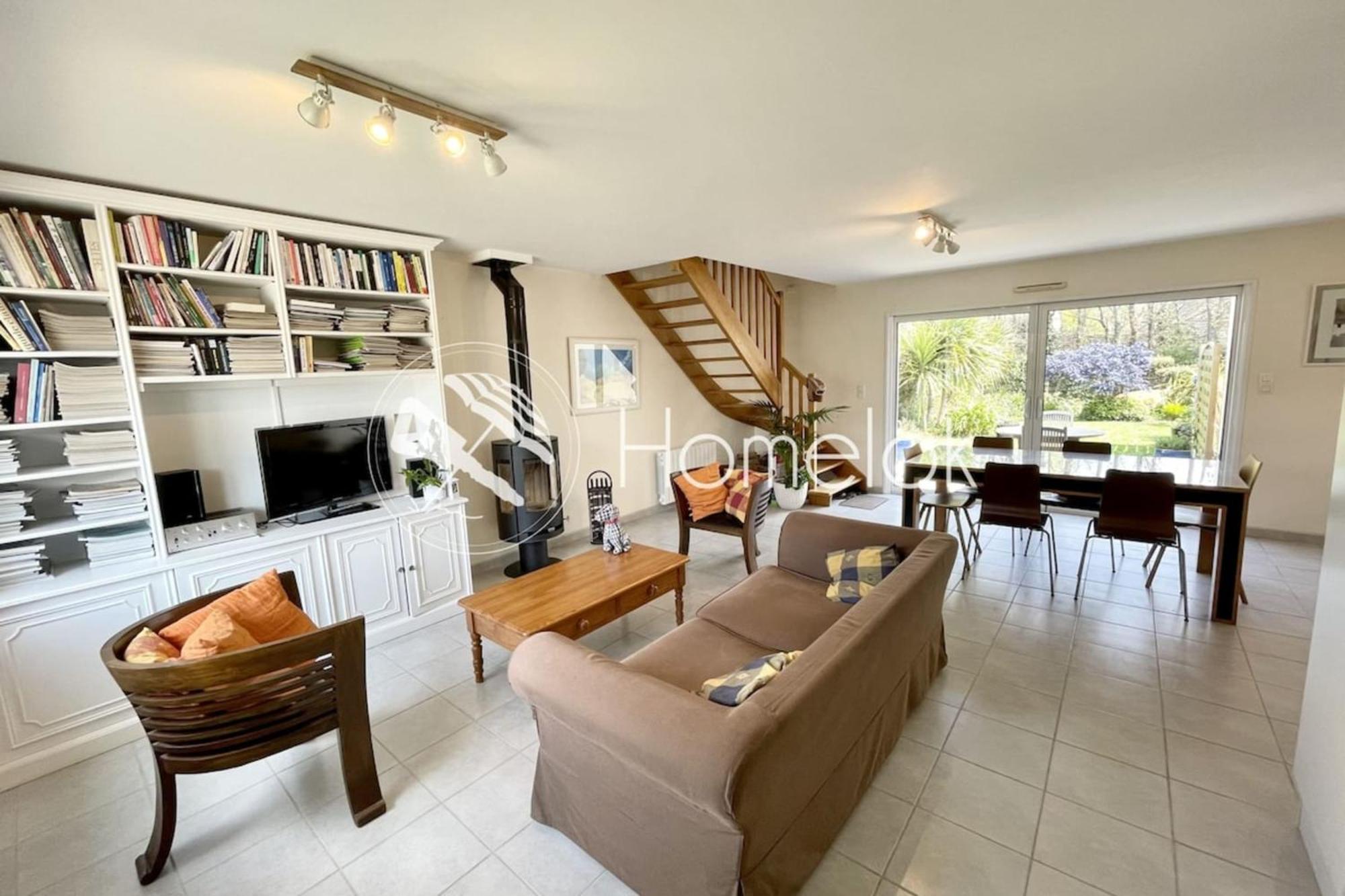 Jolie Maison Moderne A 200M Du Port De Lomener Ploemeur Eksteriør bilde